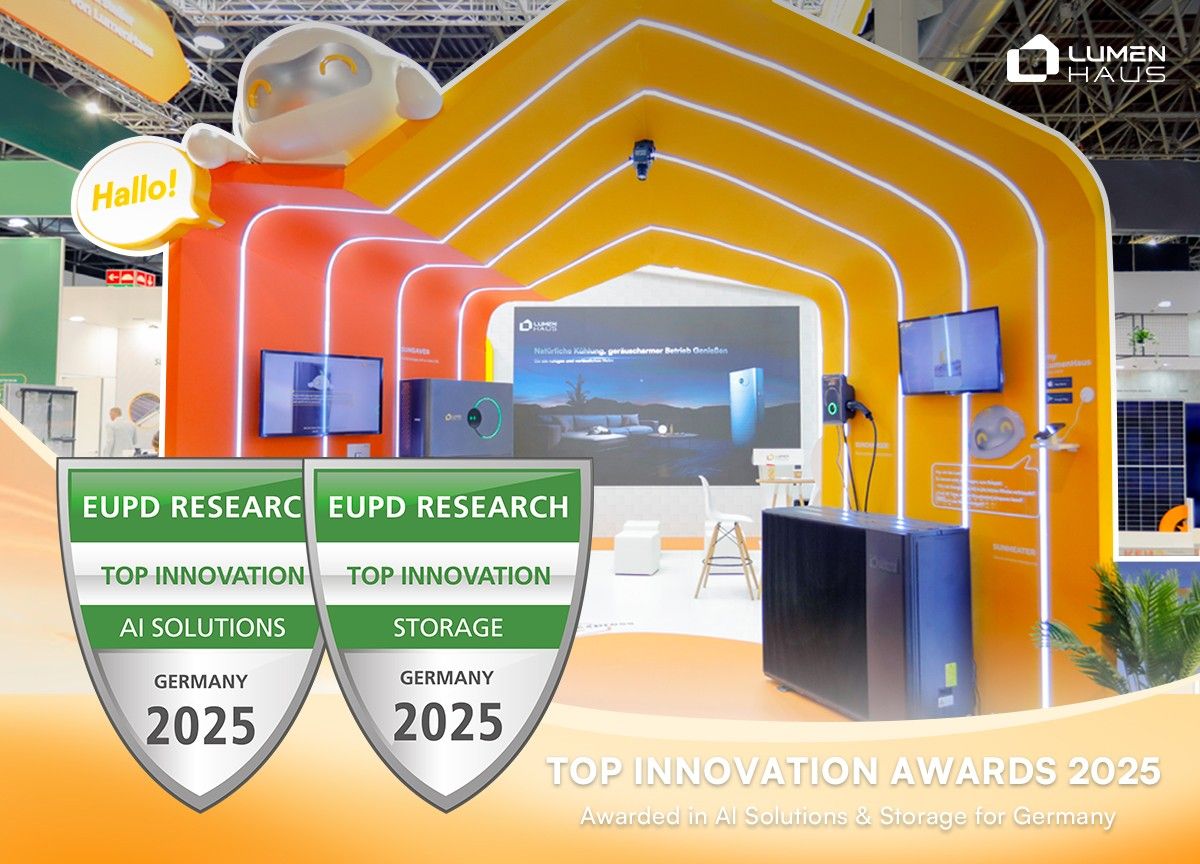 LumenHaus Wins Double Innovation Honors at EUPD Research for Smart Energy and AI Solutions