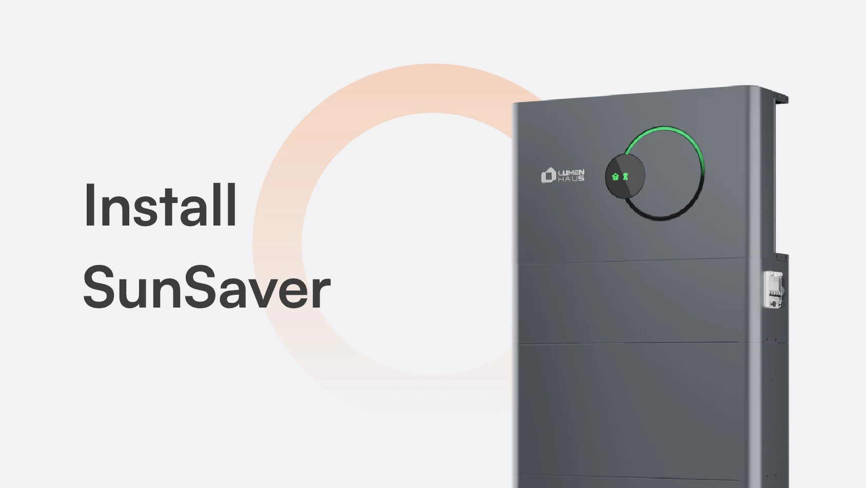 LumenHaus GmbH - SunSaver Installation Guide