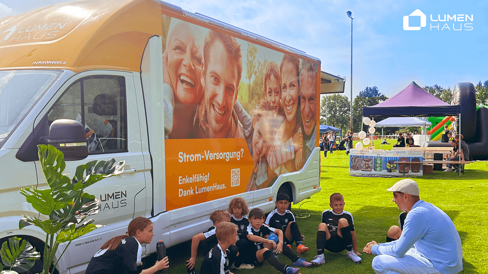 LumenHaus Show Truck Brings Renewable Energy to Life