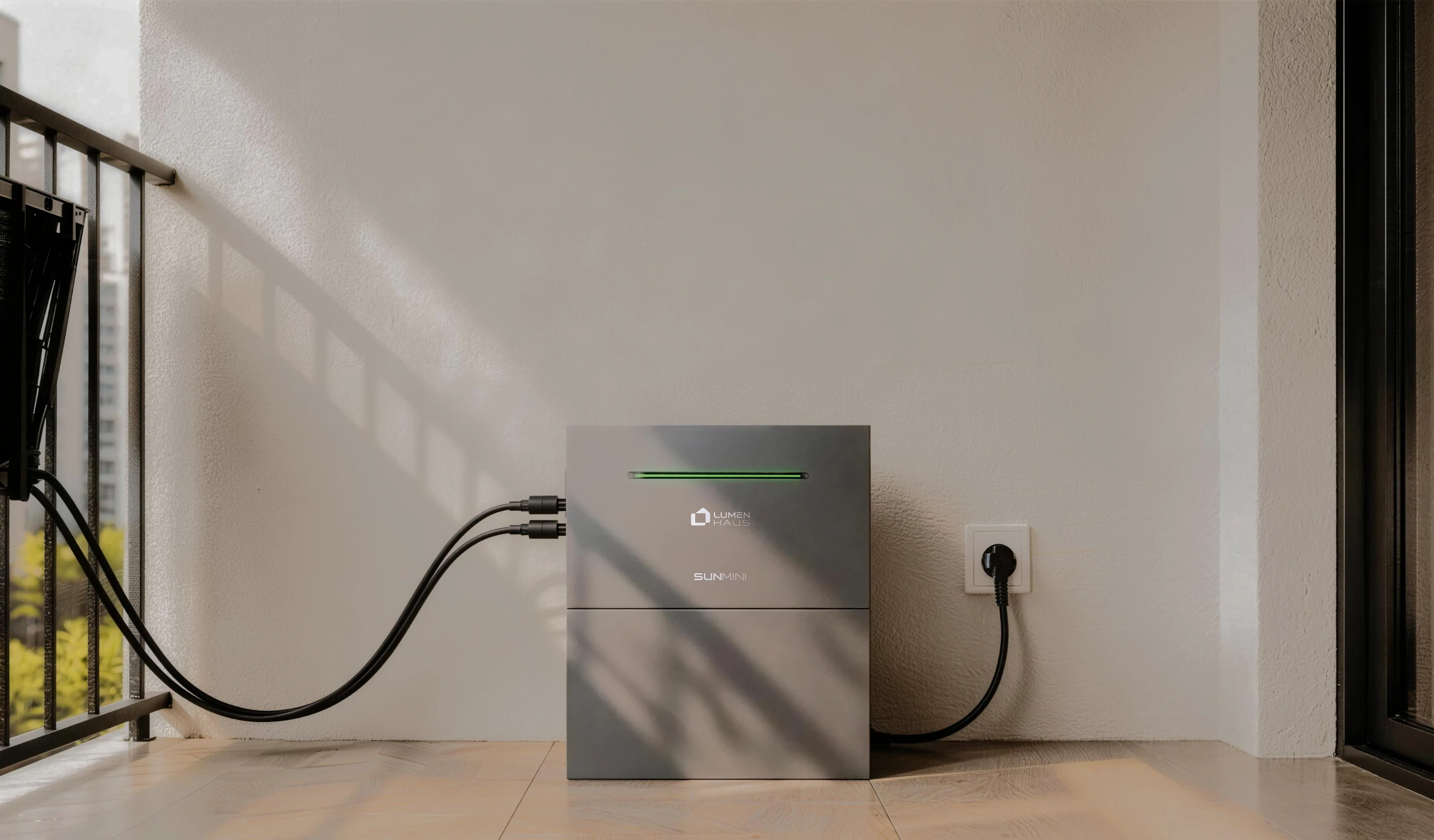 SunMini - Balcony Solar Storage System