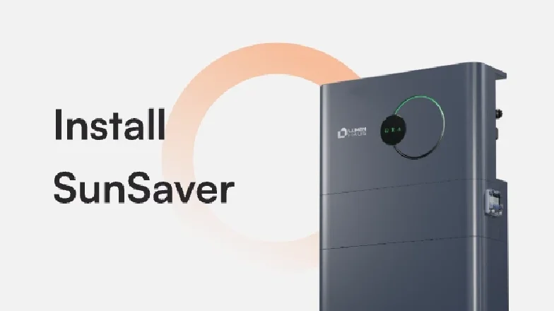 LumenHaus GmbH - SunSaver Installationsanleitung