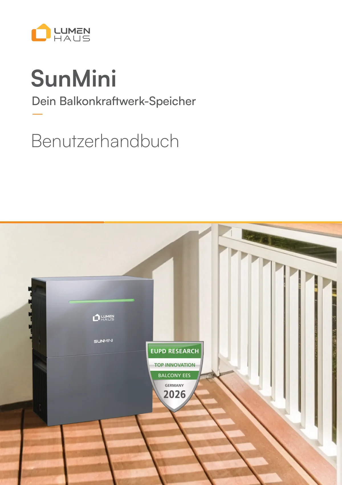 myLumenHaus SunMini Benutzerhandbuch PDF - 1