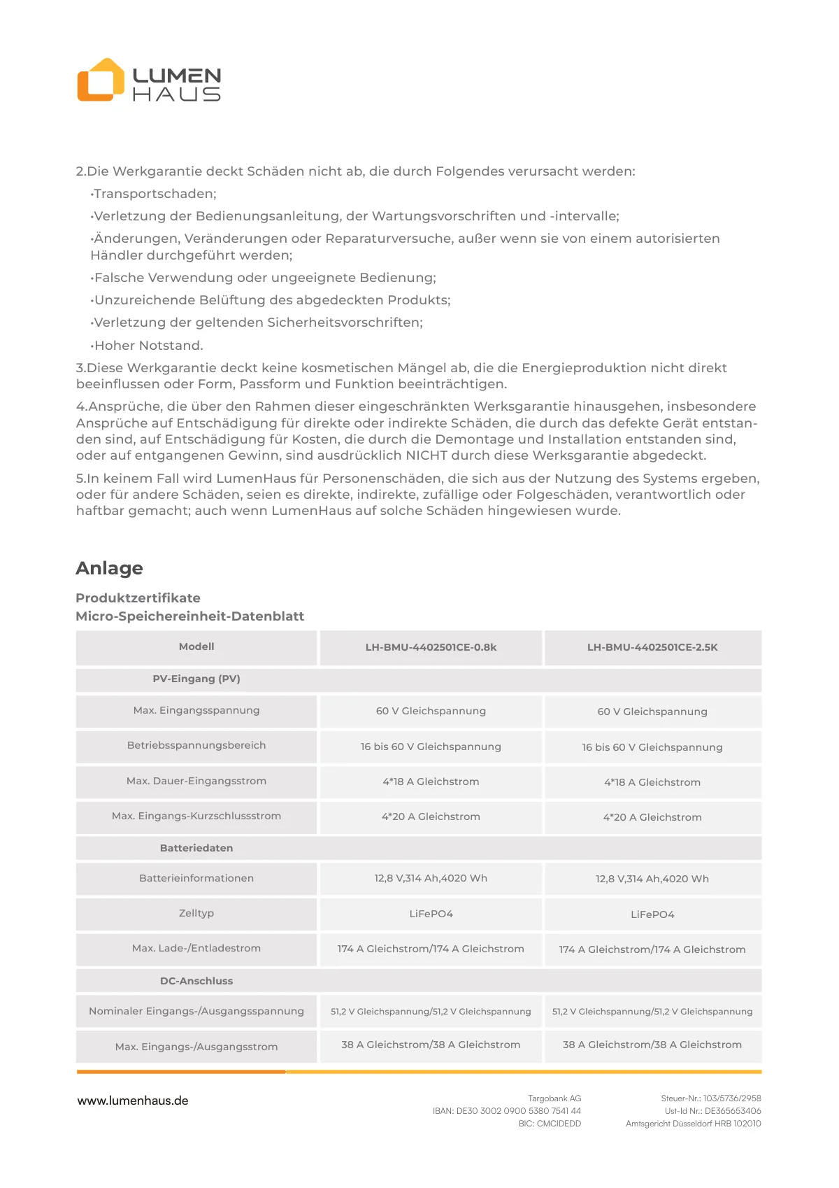 myLumenHaus SunMini Benutzerhandbuch PDF - 18
